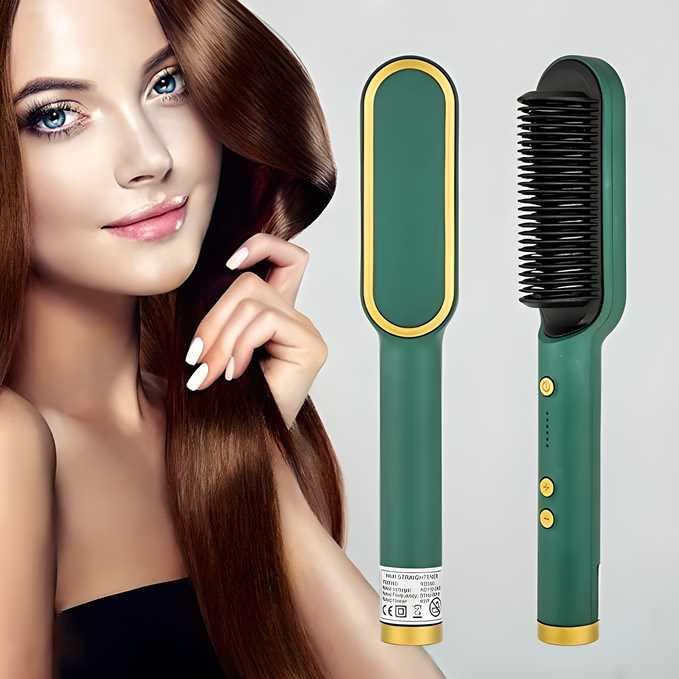 Cordless Hair Straightener Comb Brush