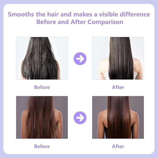 2-in-1 Rechargeable Hair Straightener Comb